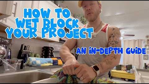 Wet Blocking Guide - Learn how to wet block your finished knit and crochet items