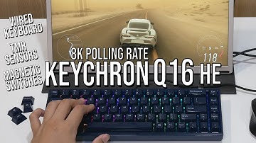 Keychron Q16 HE 8K Review – The World’s First Fully Ceramic Mechanical Keyboard! #keyboard #keychron