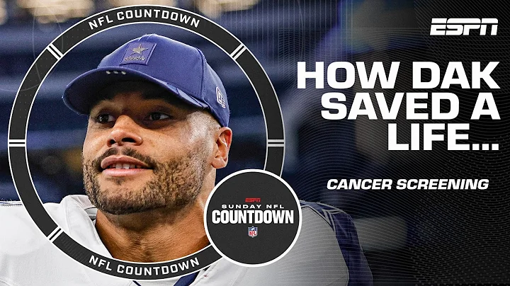How Dak Prescott saved a Cowboys' staff members' life | Sunday Countdown