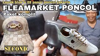 NEGO BEBAS‼️SEPATU SECOND TOPI TAS KULIT SEMUA ADA DI LAPAK BLOK A 28 PASAR PONCOL 