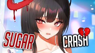 Nightcore - SugarCrash! (but it's Sad) (Lyrics)