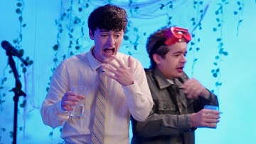 stranger things 5 cast but its pure chaos