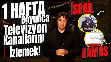 ATEŞKES SONRASI 1 HAFTA BOYUNCA TELEVİZYON KANALLARINI İZLEDİM!📺