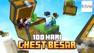 100 Hari Skychest Minecraft ft FIFINE K688