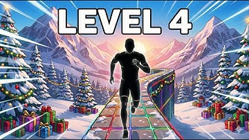 HIGH QUALITY Immersive Interactive Warm Up #1 | Fast Reaction Workout Snowy