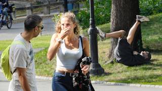 Funny FART Prank in New York City! I gotta SKEDADDLE!!