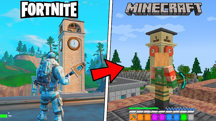RECREE FORTNITE OG EN MINECRAFT