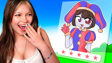 Ik kan ALLEEN een digitaal circus tekenen in Roblox Speed ​​Draw