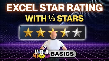 I Built a Star Rating System in Excel With VBA – And It’s INSANELY Clean