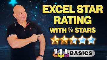 I Built a Star Rating System in Excel With VBA – And It’s INSANELY Clean