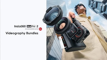 Meet Insta360 Ace Pro 2 Videography Bundles - Cinematic Filmmaking in 8K