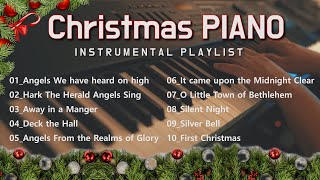 [8 Hours] 2024 Christmas Carol Relaxing Piano | Hymn | Jerry Kim