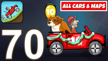 Hill Climb Racing - Gameplay Walkthrough Part 70 - All Cars/Maps (iOS, Android)