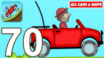 Hill Climb Racing - Gameplay Walkthrough Part 70 - All Cars/Maps (iOS, Android)