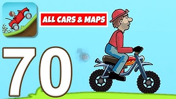 Hill Climb Racing - Gameplay Walkthrough Part 70 - All Cars/Maps (iOS, Android)