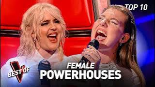 Jaw-dropping Female POWERHOUSE Blind Auditions on The Voice