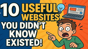 10 ALL-NEW USEFUL WEBSITES You Didn