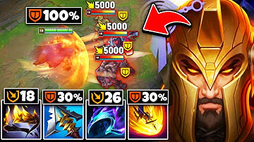 Pantheon but I have 100% armor pen and can one shot anything (TRUE DAMAGE SPEARS)