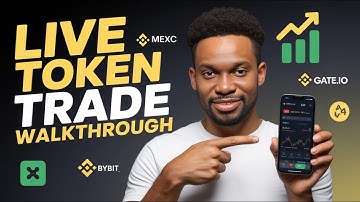 How I Traded Crypto Tokens Live (MEXC, Bybit, Gate.io & CoinEx Tutorial)