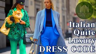 🍂QUIET LUXURY Milan Fall Street Style 🇮🇹: Effortless Chic & Timeless Italian Fashion Trends