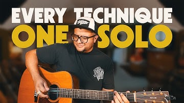 Learn Every Bluegrass Flatpicking Technique in One Guitar Solo