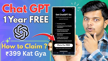 ChatGPT Go FREE in India | How to Claim ChatGPT GO for FREE