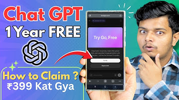 ChatGPT Go FREE in India | How to Claim ChatGPT GO for FREE