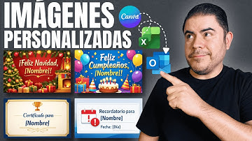 Enviar imágenes personalizadas por Email desde Excel: Felicitaciones, Invitaciones, Certificados