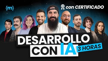 Curso COMPLETO de DESARROLLO con IA con Certificado Gratis