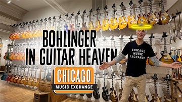 Bohlinger Visits Chicago Music Exchange!