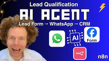 Automate Meta Lead Forms to WhatsApp - Build an AI Agent to Qualify Leads (n8n Tutorial)
