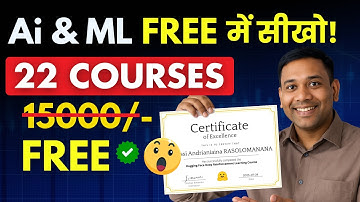 Ai & ML सीखो फ्री में | FREE AI/ML Courses in 2025 | Complete Roadmap