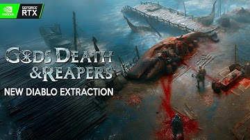 GODS DEATH & REAPERS First Alpha Gameplay | FREE Extraction Action RPG like Diablo coming in 2026