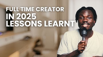 The Realities of Being a Full-Time African Creator in 2025