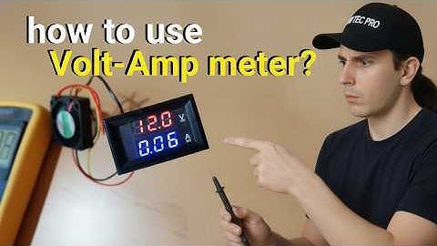 Training to use DSN-VC288 Digit Voltmeter Ammeter?
