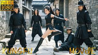 Kung Fu Movie! The bullied girl is a Kung Fu master, defeating the corrupt officials in a flash!