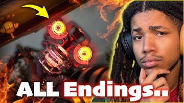 11 minutes of ALL FNAF: Secret of The Mimic ENDINGS #7