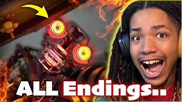 Watching ALL ENDINGS in FNAF: Secret of The Mimic #7