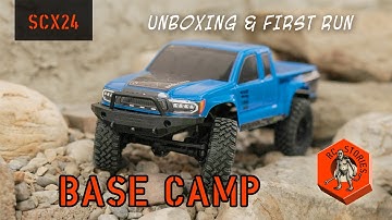 Axial SCX24 Base Camp Unboxing and First Run - RC Stories Garage - Episode 25