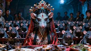 Midnight ghost wedding! Rats carry the bride's palanquin