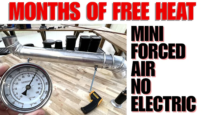 Free Heating Without Any Electricity | Lots Of Air Movement