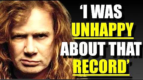 Why Dave Mustaine  HATED One of Megadeth's BIGGEST Records!