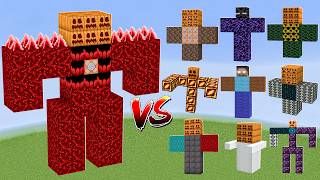 TITAN SUPERSCULK WARDEN vs All Minecraft Bosses - Minecraft Mob Battle