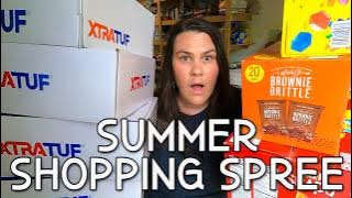 Alaska Summer Shopping Spree | Rain Gear & SNACKS!!