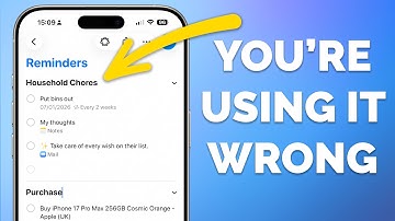 Reminders is AMAZING when you know how to use it properly (10 Tips)