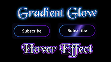 Create Stunning Animated Glow Button using HTML & CSS | Neon Hover Effect