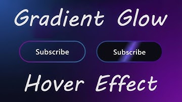 Animated Button with HTML CSS | Neon Glow UI