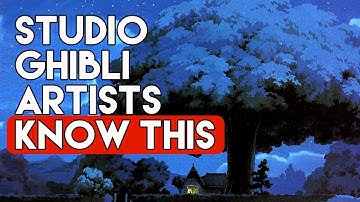How does Studio Ghibli paint trees this good?!
