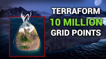 Terraforming 10 Million Grid Points Smoothly Using Burst-Compiled Parallel Jobs