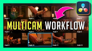 How to Edit a Multicam Music Video in DaVinci Resolve - Easy workflow!